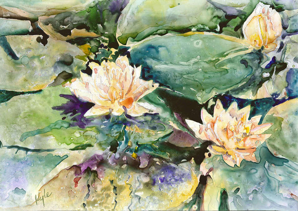 Floating Lilies