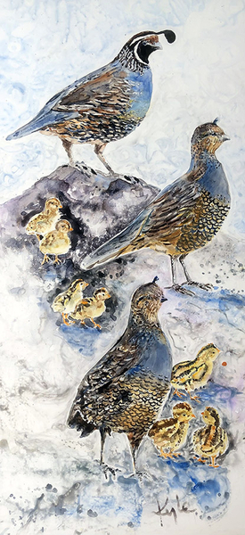 Bound Together -- Quail Family