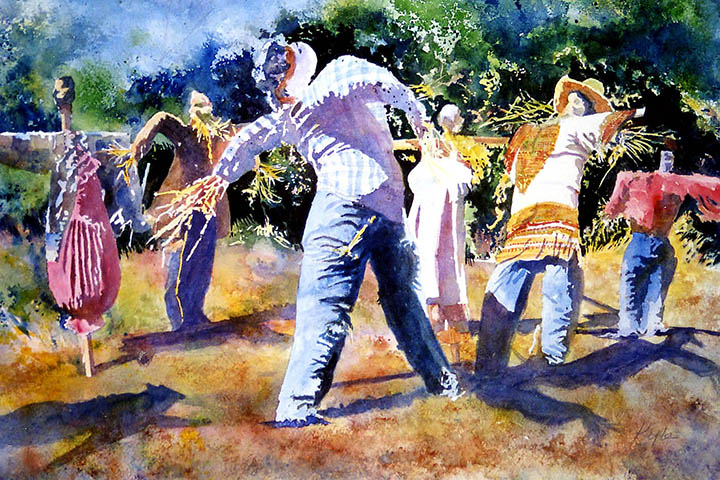 Dancing Scarecrows