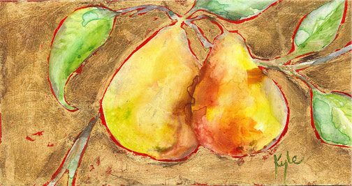 Ripe Pears Three